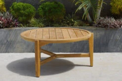 Kingscliff Outdoor Round Coffee Table – 80cm -Abide Interiors Kingscliff Outdoor Round Coffee Table 11