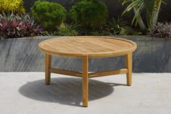 Kingscliff Outdoor Round Coffee Table – 80cm -Abide Interiors Kingscliff Outdoor Round Coffee Table 12
