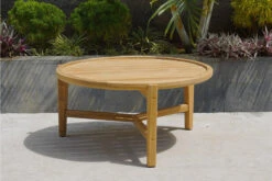 Kingscliff Outdoor Round Coffee Table – 80cm -Abide Interiors Kingscliff Outdoor Round Coffee Table 9