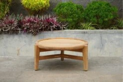 Kingscliff Outdoor Round Coffee Table – Low – 60cm -Abide Interiors Kingscliff Outdoor Round Coffee Table Low 6