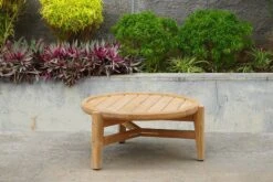 Kingscliff Outdoor Round Coffee Table – Low – 60cm -Abide Interiors Kingscliff Outdoor Round Coffee Table Low 7