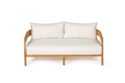 Kingscliff Outdoor Sofa – 2 Seater – (Canvas Natural, Cast Slate Or Cast Silver Upholstery) -Abide Interiors Kingscliff Two Seater Sofa Nat 2 1