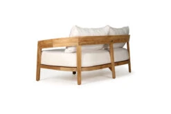 Kingscliff Outdoor Sofa – 2 Seater – (Canvas Natural, Cast Slate Or Cast Silver Upholstery) -Abide Interiors Kingscliff Two Seater Sofa Nat 5