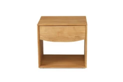Koa Bedside Table – (56cmH) -Abide Interiors Koa Bedside 2