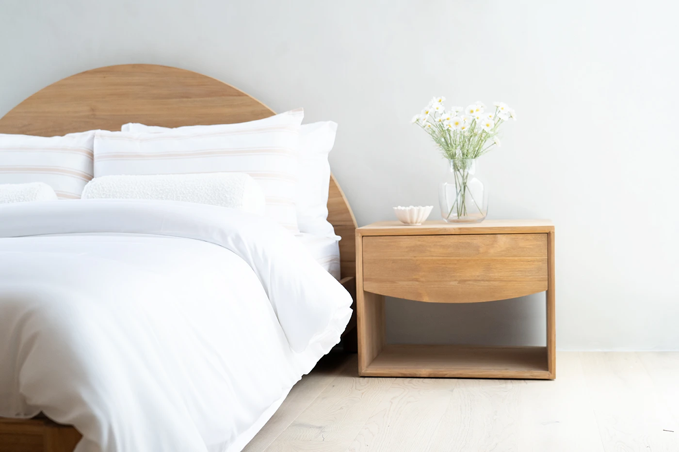 Koa Bedside Table – Low (46cmH) 14 Koa Bedside Table – Low (46cmH) - Image 12