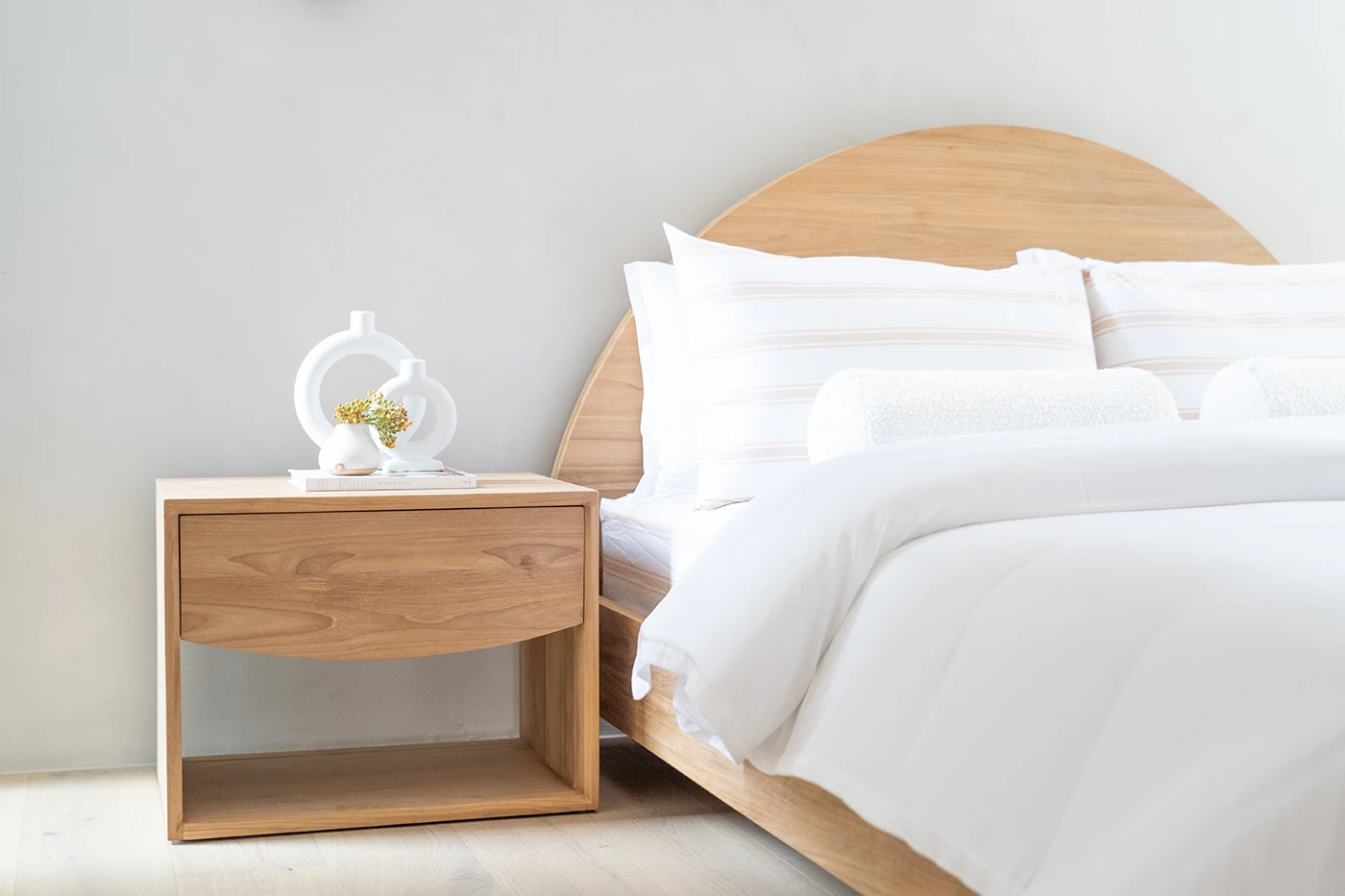 Koa Bedside Table – Low (46cmH) 15 Koa Bedside Table – Low (46cmH) - Image 13