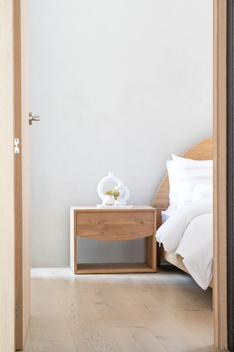 Koa Bedside Table – Low (46cmH) 4 Koa Bedside Table – Low (46cmH) - Image 2