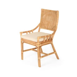 Kora Dining Chair – By Serrata Living – Natural, Whitewash Or Dark Wash -Abide Interiors Kora Dining Chair Natural 4