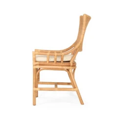 Kora Dining Chair – By Serrata Living – Natural, Whitewash Or Dark Wash -Abide Interiors Kora Dining Chair Natural 5