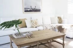 Stradbroke Bobbin Coffee Table – Plain Top