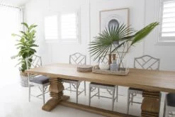 Newport Pedestal Table – 300cm -Abide Interiors LOW RES Abide Interiors 146 1