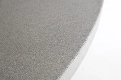 1.2m Alta Elkstone Round ElkStone Dining Table – Speckled Grey & Light Honey Legs -Abide Interiors LOW RES Elkstone 1 1