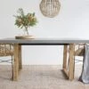 1.8m Sierra Elkstone Rectangular Dining Table – Speckled Grey With Light Honey Legs -Abide Interiors LOW RES Elkstone 77