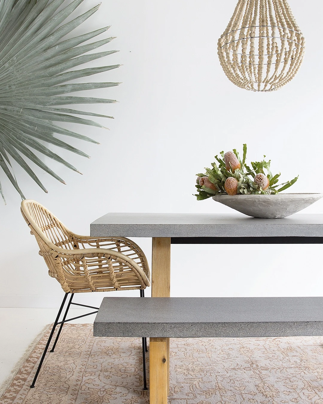 3.0m Sierra Elkstone Rectangular Dining Table – Speckled Grey With Light Honey Legs 4 3.0m Sierra Elkstone Rectangular Dining Table – Speckled Grey With Light Honey Legs - Image 2