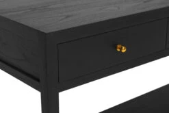 Lindsay Console Table 200cm – Black -Abide Interiors Lindsay Console Table 2m 9