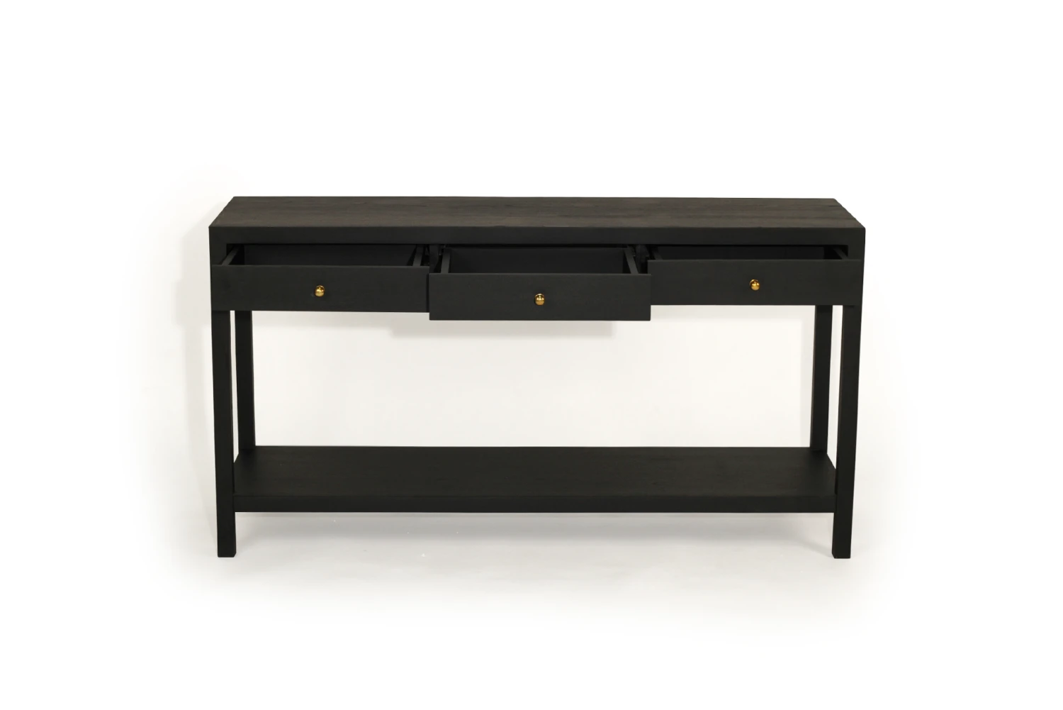 Lindsay Console Table 150cm – Black 7 Lindsay Console Table 150cm – Black - Image 5