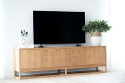 Lisette Entertainment Unit – Four Door -Abide Interiors Lisette 4Door Ent Unit styled 1 2