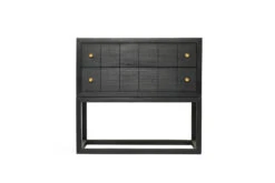 Lisette Bedside Table – Black