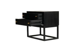 Lisette Bedside Table – Black 17 Lisette Bedside Table – Black -Abide Interiors Lisette Bedside Black 5