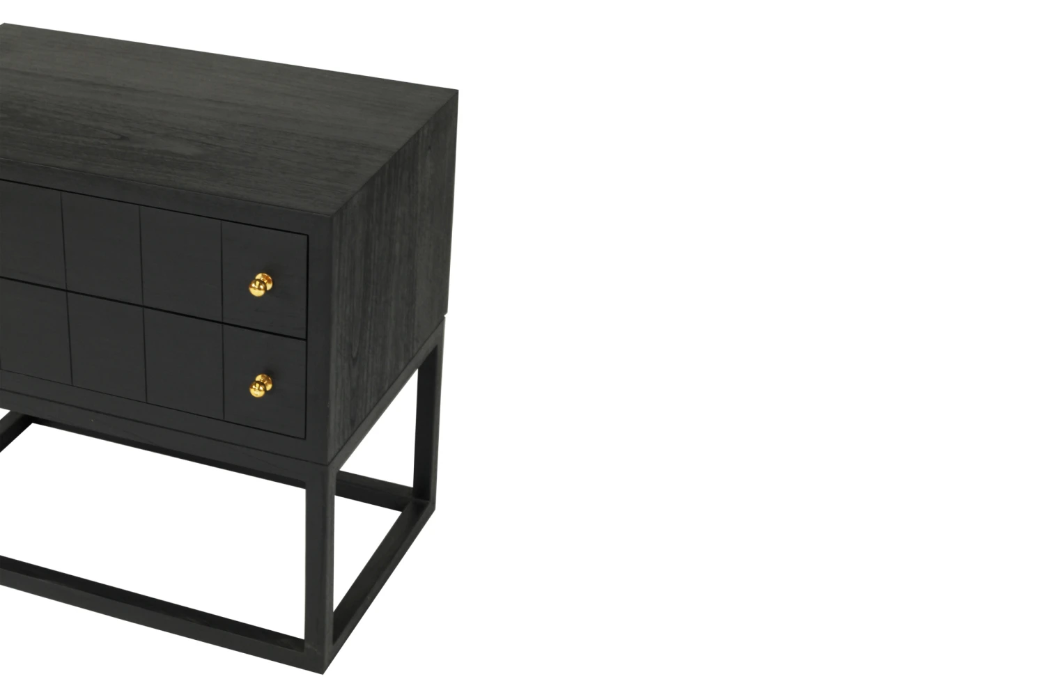 Lisette Bedside Table – Black 12 Lisette Bedside Table – Black - Image 10