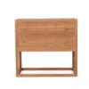 Lisette Bedside Table – Teak 2 Lisette Bedside Table – Teak -Abide Interiors Lisette Bedside Teak 1