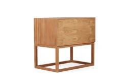 Lisette Bedside Table – Teak -Abide Interiors Lisette Bedside Teak 7