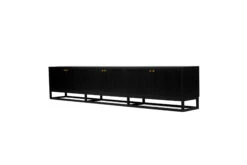 Lisette Entertainment Unit – Six Door – Black -Abide Interiors Lisette Ent 6Dr Black 4