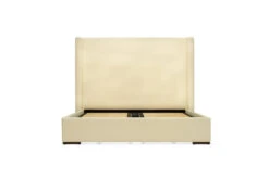 Lola Bed – Linen Weave Alabaster -Abide Interiors Lola Bed Alabaster Linen Queen 1