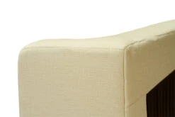 Lola Bed – Linen Weave Alabaster -Abide Interiors Lola Bed Alabaster Linen Queen 6