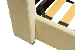 Lola Bed – Linen Weave Alabaster -Abide Interiors Lola Bed Alabaster Linen Queen 9