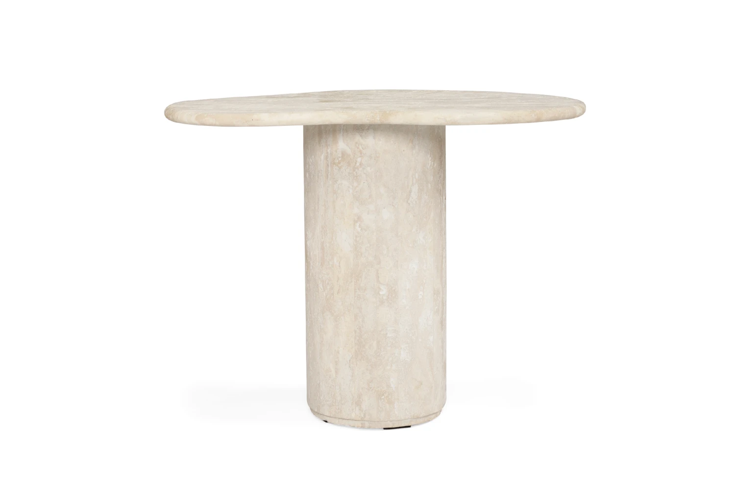 Geo Travertine Organic Side Table – 58cm 10 Geo Travertine Organic Side Table – 58cm - Image 8
