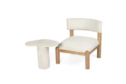 Geo Travertine Organic Side Table – 58cm 25 Geo Travertine Organic Side Table – 58cm -Abide Interiors Lorenzo Organic Side Table 58cm 8