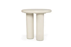 Lorenzo Pillars Round Side Table – 45cm