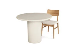 Lorenzo Round Dining Table – 100cm -Abide Interiors Lorenzo Round Dining Table 100cm 5