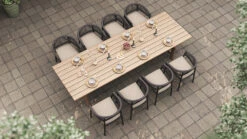Marco Outdoor Table – 3m -Abide Interiors Marco Outdoor Dining Table 9