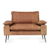 Marly 1 Seater Sofa – Cognac Leather -Abide Interiors Marly 1S Cognac 1