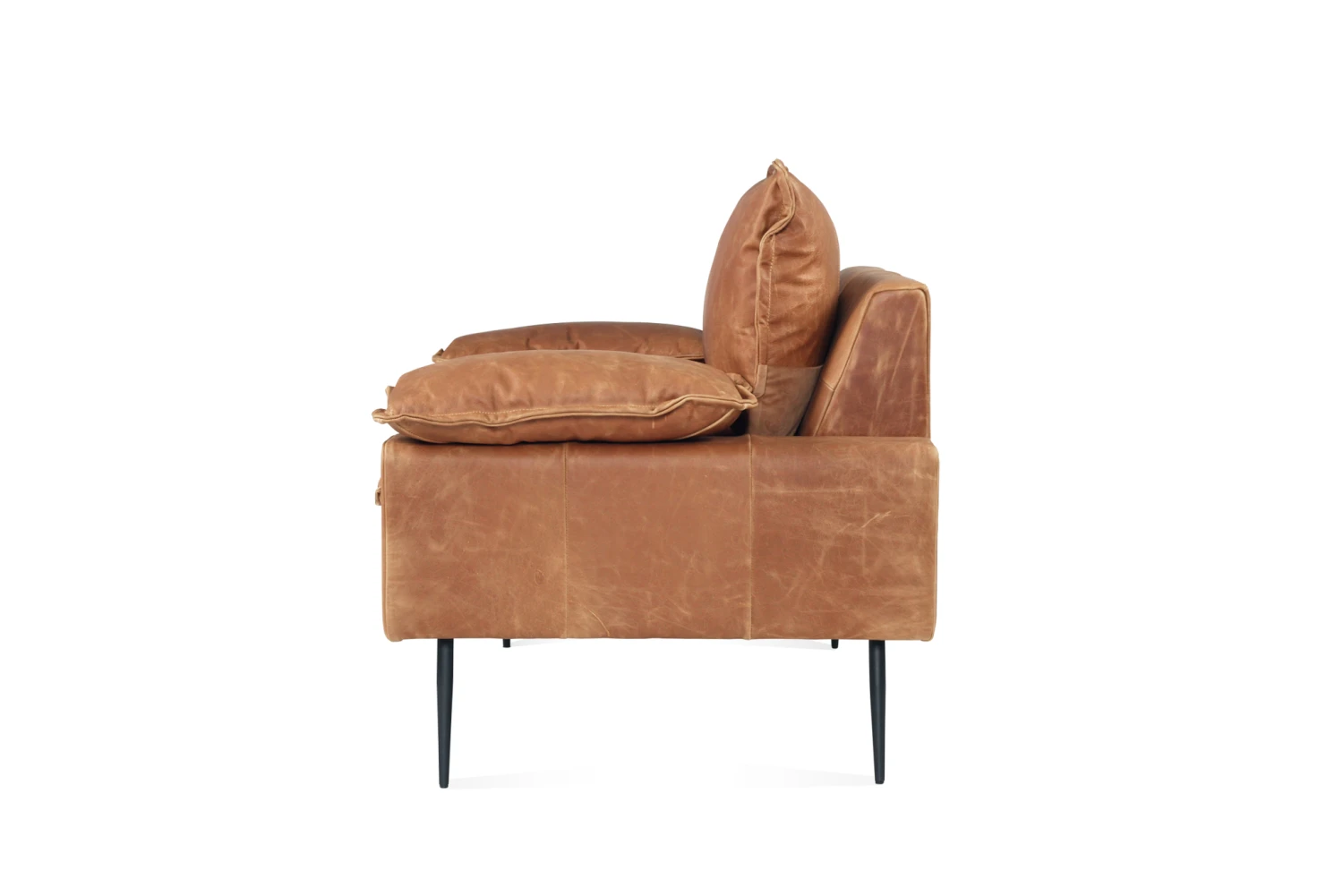 Marly 1 Seater Sofa – Cognac Leather 7 Marly 1 Seater Sofa – Cognac Leather - Image 5
