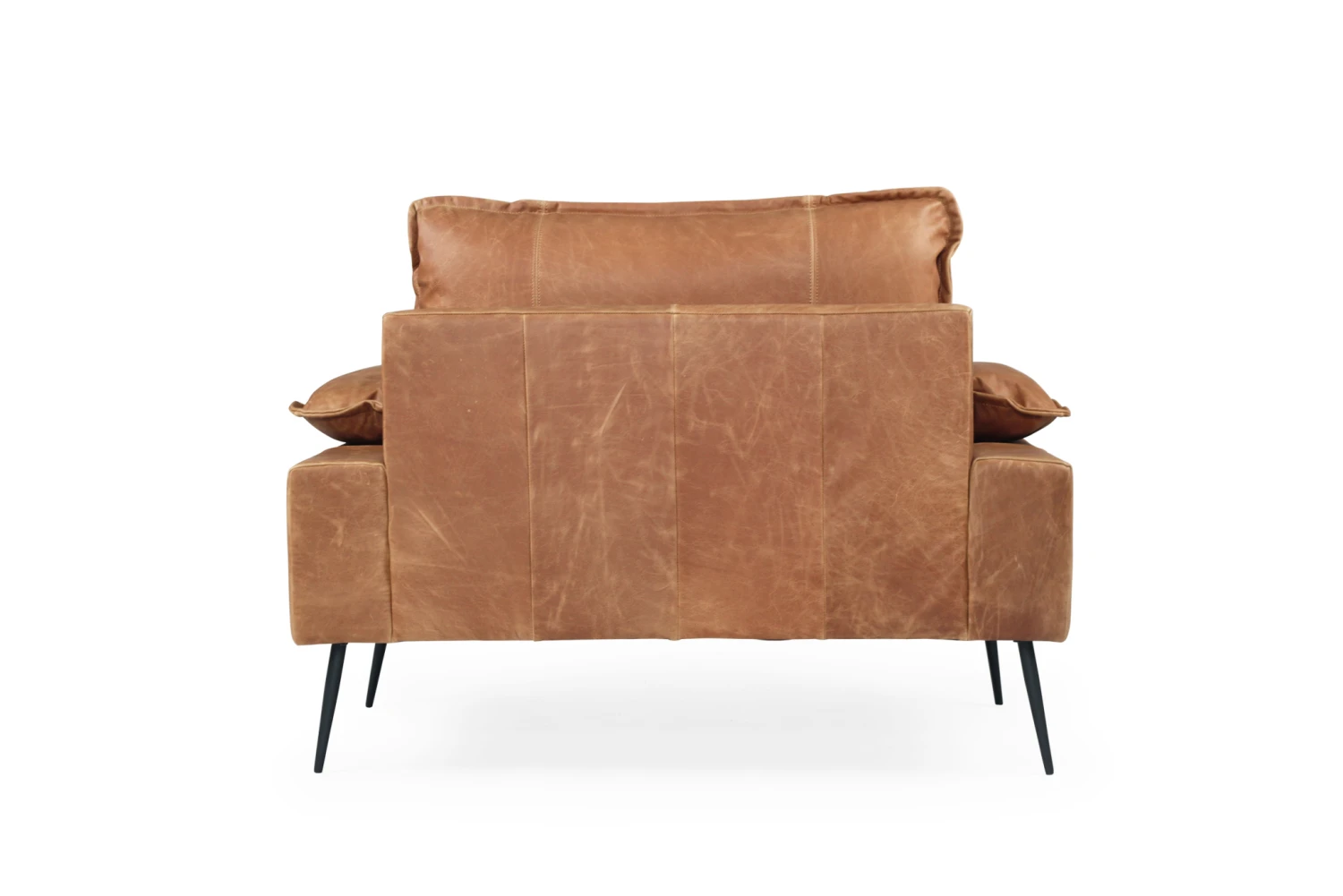 Marly 1 Seater Sofa – Cognac Leather 9 Marly 1 Seater Sofa – Cognac Leather - Image 7