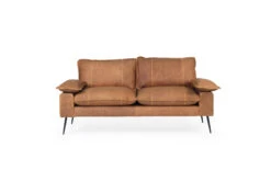Marly 2 Seater Sofa – Cognac Leather -Abide Interiors Marly 2S Cognac 2