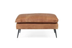 Marly Footstool – Cognac Leather 15 Marly Footstool – Cognac Leather -Abide Interiors Marly Ottoman Cognac 2 1