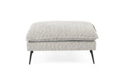 Marly Footstool – Mottled Taupe -Abide Interiors Marly Ottoman Taupe 2 1
