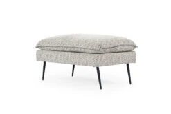 Marly Footstool – Mottled Taupe -Abide Interiors Marly Ottoman Taupe 3 1