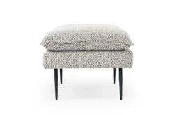Marly Footstool – Mottled Taupe -Abide Interiors Marly Ottoman Taupe 4