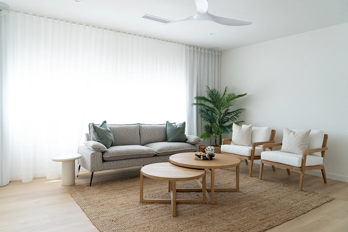 Marly 3 Seater Sofa – Mottled Taupe 4 Marly 3 Seater Sofa – Mottled Taupe - Image 2