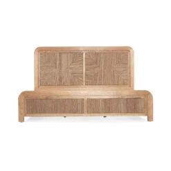 Milford King Bed – Oak By Serrata Living -Abide Interiors Milford king bed oak 02
