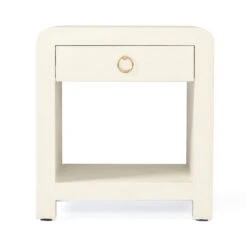 Newhaven Bedside Table – Ivory By Serrata Living 23 Newhaven Bedside Table – Ivory By Serrata Living -Abide Interiors Newhaven Bedside Ivory 01