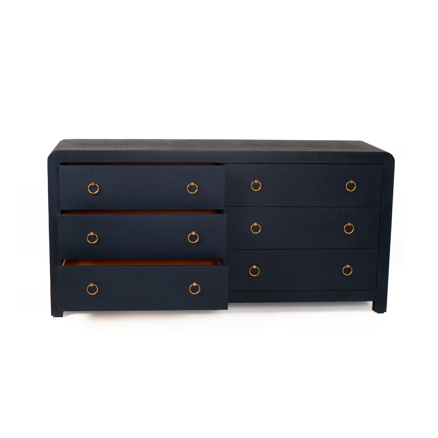Newhaven Dresser – 6 Drawer – Navy By Serrata Living 11 Newhaven Dresser – 6 Drawer – Navy By Serrata Living - Image 9