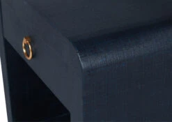 Newhaven Bedside Table – Navy By Serrata Living -Abide Interiors Newhaven bedside navy 12
