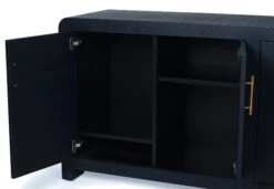 Newhaven Sideboard – Four Door – Navy By Serrata Living -Abide Interiors Newhaven buffet navy 12