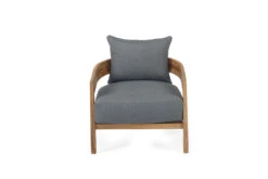 Kingscliff Outdoor Sofa – 1 Seater – (Canvas Natural, Cast Slate Or Cast Silver Upholstery) -Abide Interiors OUT SOF KIN 1S NAT CS 2